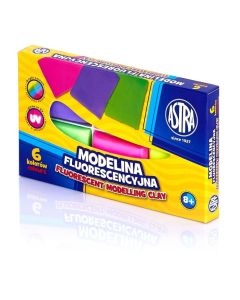 Modelina fluorescencyjna Astra 6 kolorów, 83911902