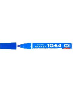 Marker olejowy, fibrowa końcówka 2,5mm, niebieski TO-440 Toma