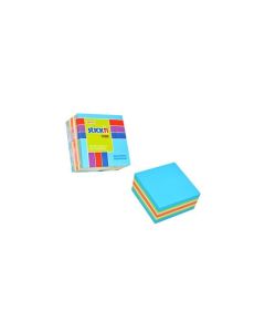 Bloczek STICKN 51x51mm niebieski-mix neon i pastel 21535