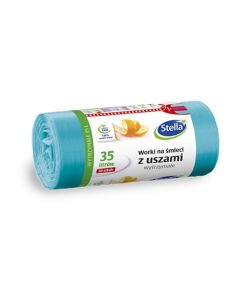 Worki na śmieci z uszami wytrzymałe 35L 30 szt.