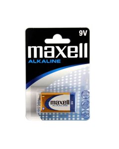 Bateria MAXELL 9V ALKALINE 6LR61