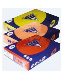 Papier kolorowy, intensywny papier ksero A4 80g, ryza 500 kartek, Trophee czerwień koralowa