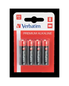 Baterie VERBATIM ALKALICZNE LR06 AA BLISTER 4szt. 49921
