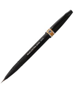 Precyzyjny pędzelek do kaligrafii i liternictwa Brush SignPen Artist pomarańczowy SESF30-F PENTEL