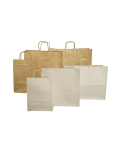Torba papierowa 250x150x410mm brązowa ekologiczna ECOBAG