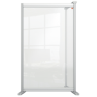 Przedłużająca przegroda na biurko Premium Plus wykonana z Plexi  600x1000mm