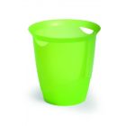 Kosz na śmieci 16l jasnozielony przezroczysty DURABLE 1701710017