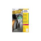 Etykiety polietylenowe ultra resistant, A4, 40 ark./op., 99,1x139mm, AVERY ZWECKFORM, L7915-40