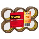 Taśma pakowa do magazynowania Scotch (309 BRW), Mocna, akrylowa, cicha, 50mm, 66m, brązowa UU010249330