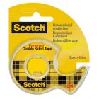 Taśma biurowa, dwustronna taśma SCOTCH 136D z dyspenserem, 12mm, 6.3m