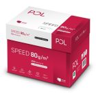 Papier ksero A4 POLSPEED, 5 ryz papieru do drukarki, klasa C, 153CIE, 80gsm