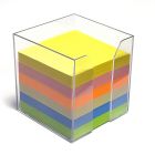 Pojemnik z kartek kolorowymi 8.5*8.5/90mm