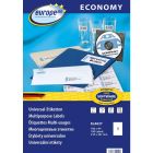 Etykiety uniwersalne ELA027 210 x 297 100 ark. Economy Europe100 by Avery Zweckform