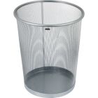 Kosz na papier siatka 19l srebrny GRAND 120-1333