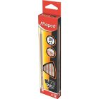 Ołówek drewniany z gumką Blackpeps 2H MAPED 851723